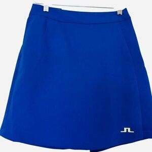 J.Lindeberg Scarlett Blue Golf Skort Size 26 | Lightweight Stretch Micro…